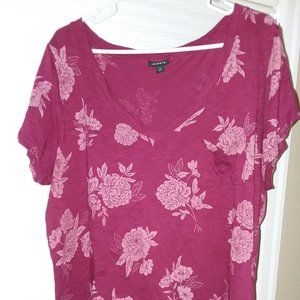 Torrid Floral Pocket T-Shirt